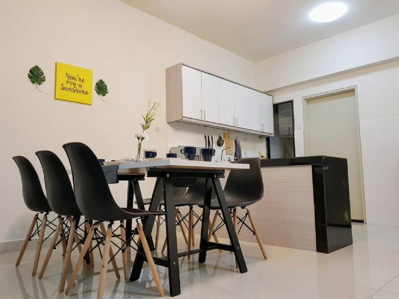 Puchong 8-12 Pax 5Min Lrt Cozy Apartment Ioi Mall Eksteriør billede